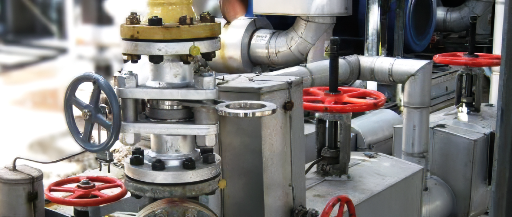 Pipeline Isolation SchuF Line Blind in Petrochemical Plant